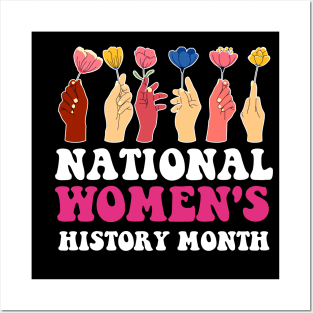 National Women's History Month Womens History Month 2024 Posters and Art